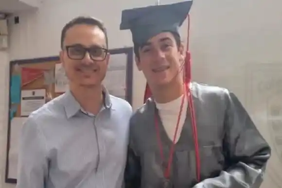 Franco Colapinto terminó la secundaria en Argentina