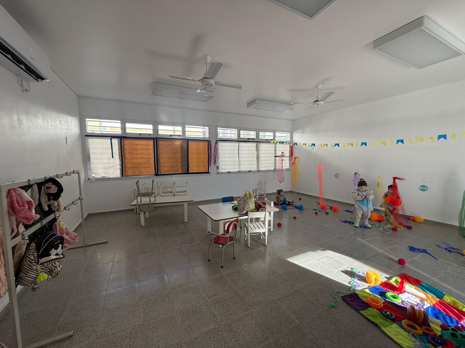Los jardines materno-infantiles municipales incorporaron tres nuevas salas