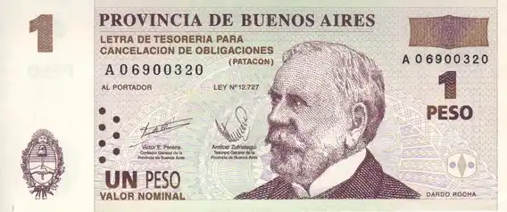 Patacón, la cuasi moneda bonaerense nacida tras la crisis de 2001.