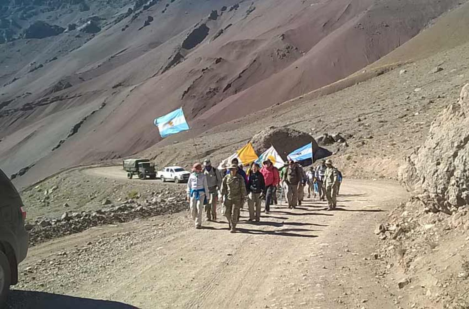 Comenzó la última etapa del cruce de Los Andes