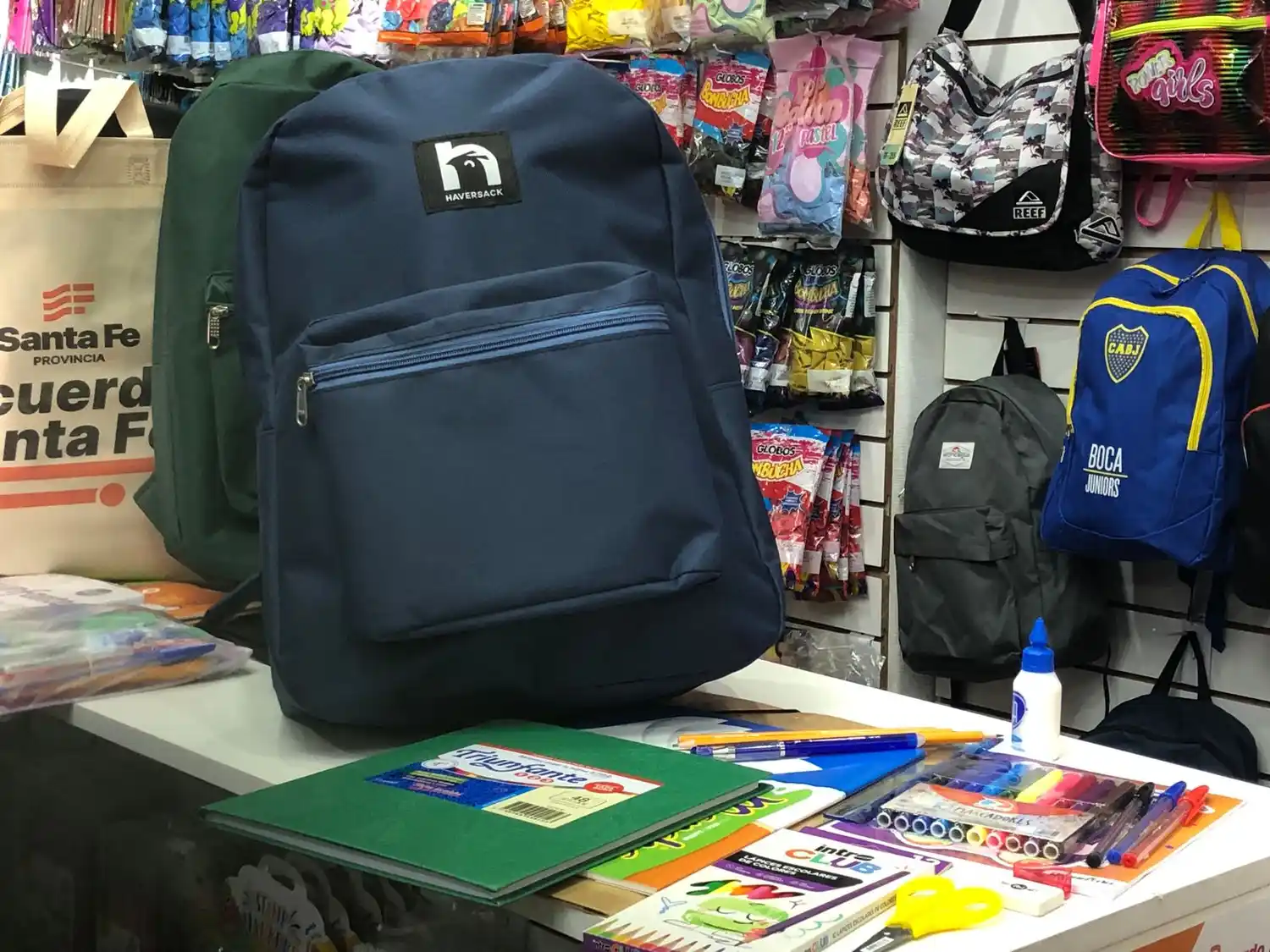 Acuerdo Santa Fe: presentaron canastas de artículos escolares con precios cuidados para la vuelta a clases