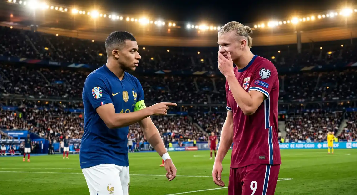 Mbappé y Haaland frente a frente por el primer lugar del grupo.
