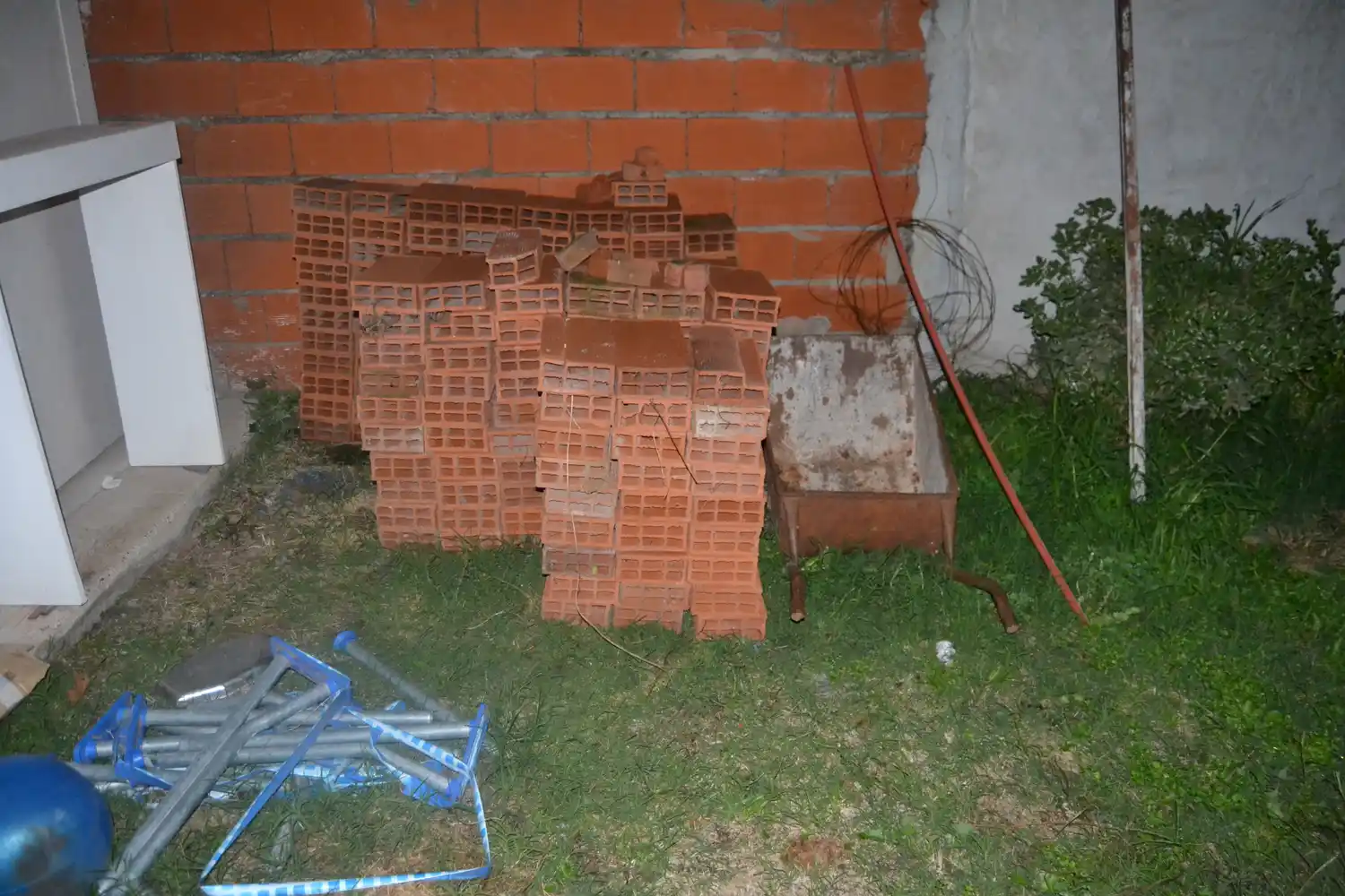 Con los datos de vecinos recuperaron ladrillos robados