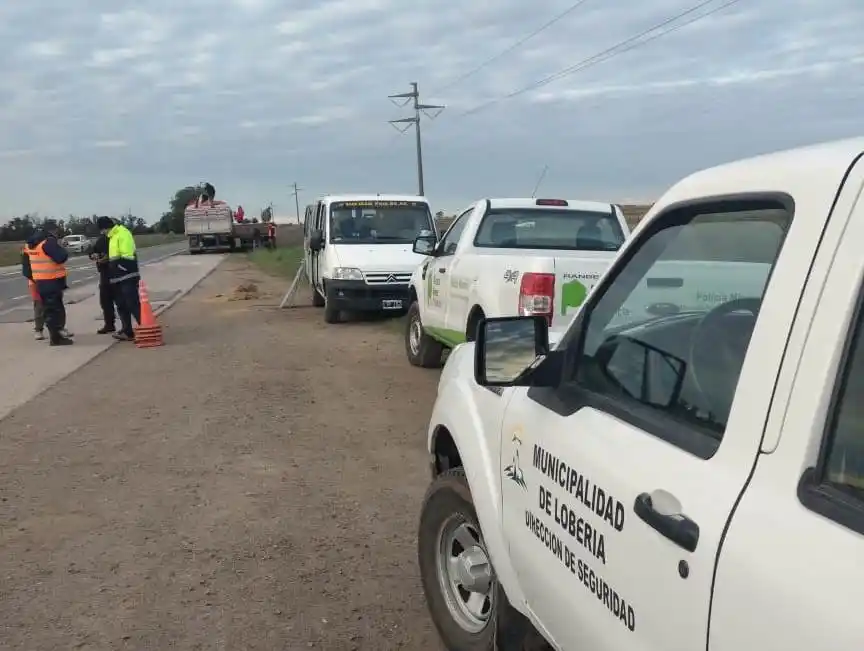 Se desarrollaron operativos de control de peso en la ruta 88