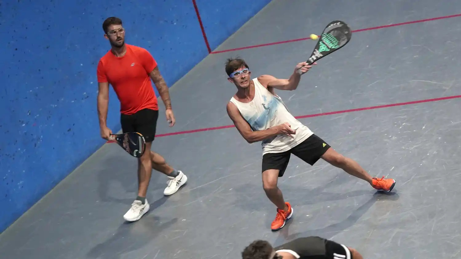 Cuadrangular de pelota paleta en el Centro Basko de Necochea