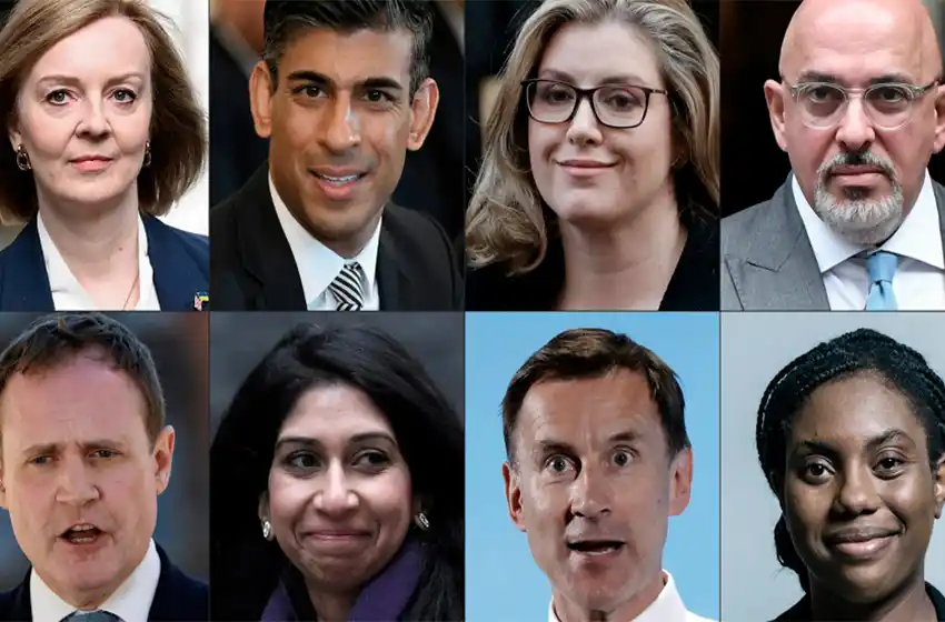 Comenzaron las votaciones de los conservadores para suceder a Johnson