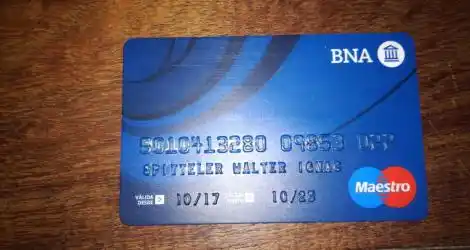Tarjeta encontrada