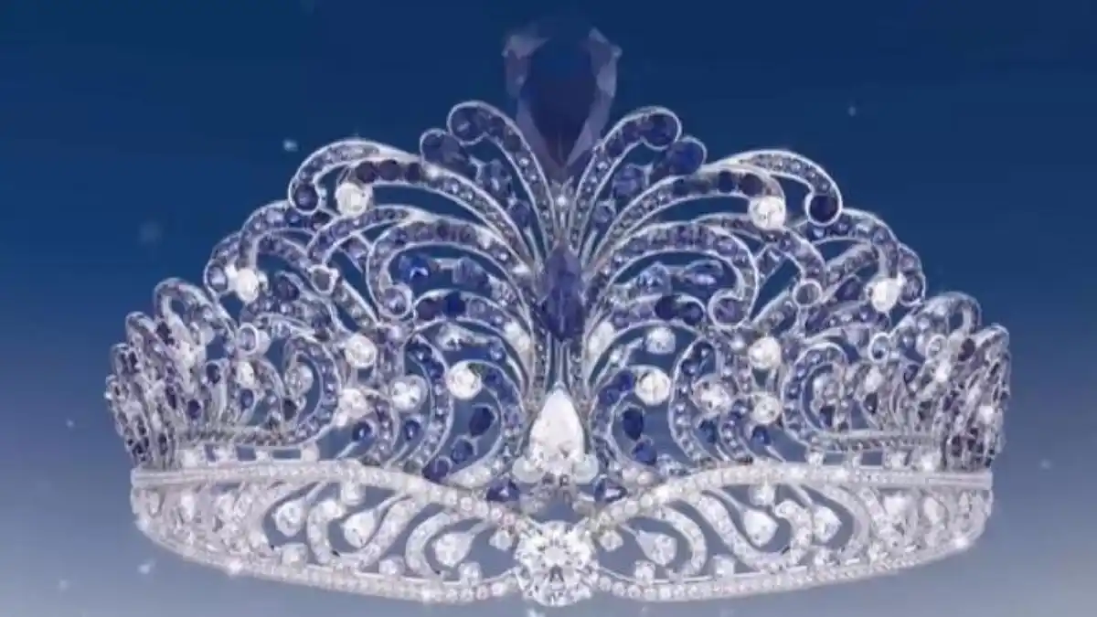 VALORADA EN MÁS DE $ 5,3 MILLONES, con diamantes y zafiros: así es la nueva corona del Miss Universo (+ Video)