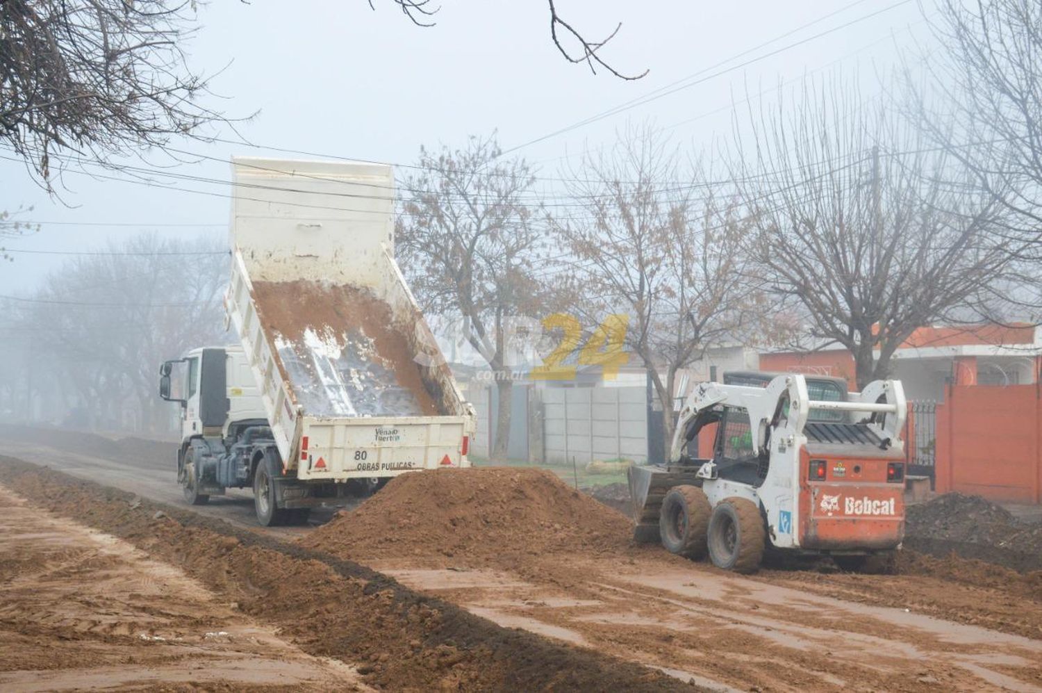 Otra semana de trabajos Municipales en distintas calles de la ciudad