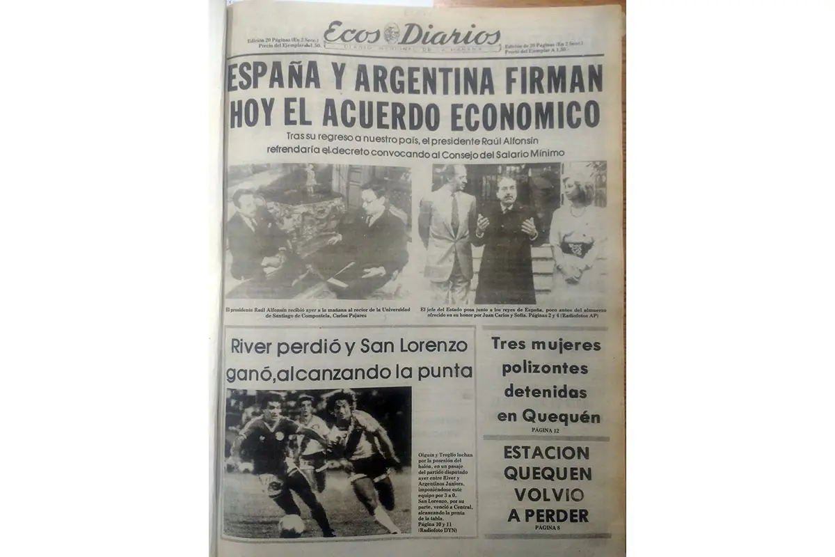 Lunes 1º de febrero de 1988