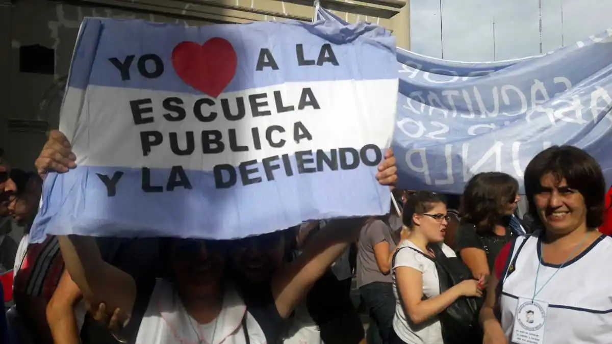 Paro docente: este lunes el acatamiento fue del 60% en escuelas bonaerenses