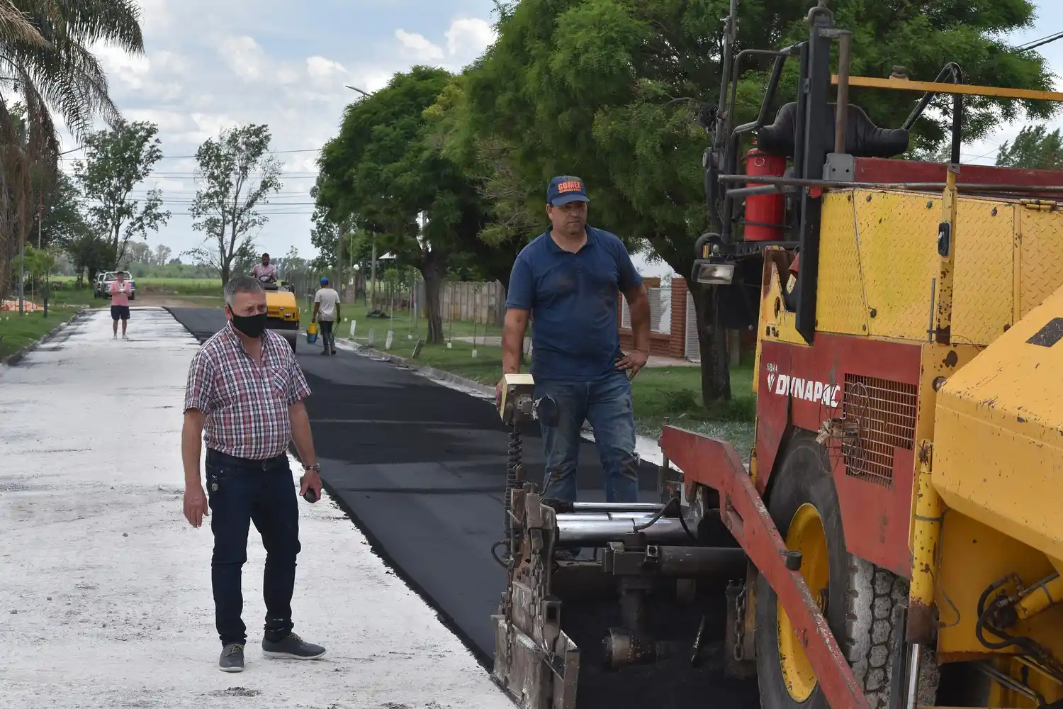 Chovet sorprende con más obras sin desatender la pandemia