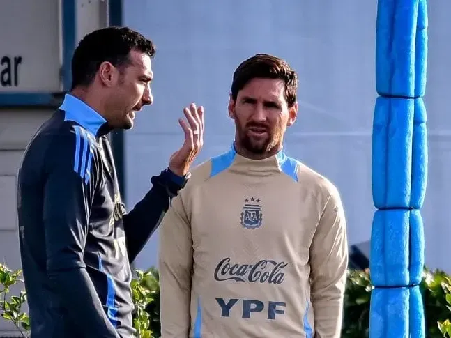 scaloni messi.