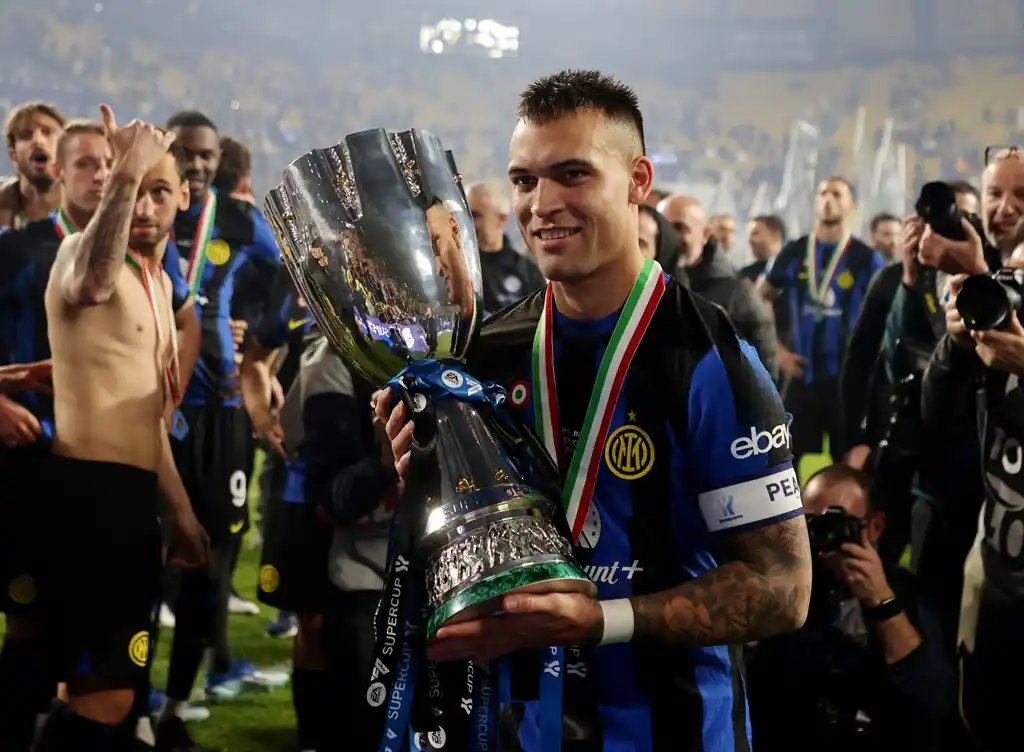 Lautaro Martínez le dio el título a Inter en el final