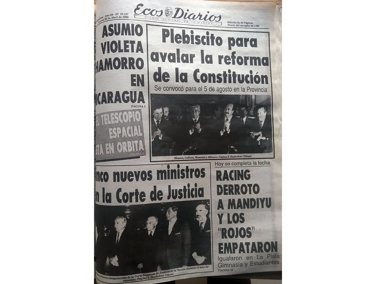 Jueves 26 de abril de 1990