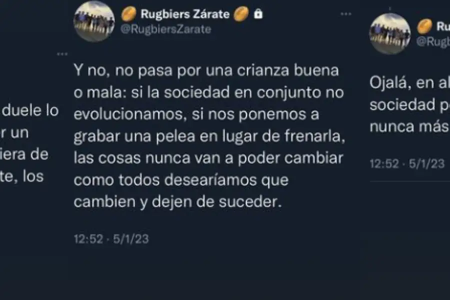 @rugbiers.zarate</p><p>Captura IG