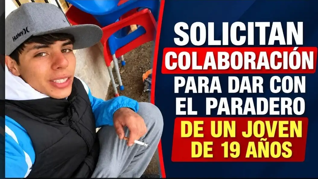Buscan a un joven de 19 años que está desaparecido desde el domingo
