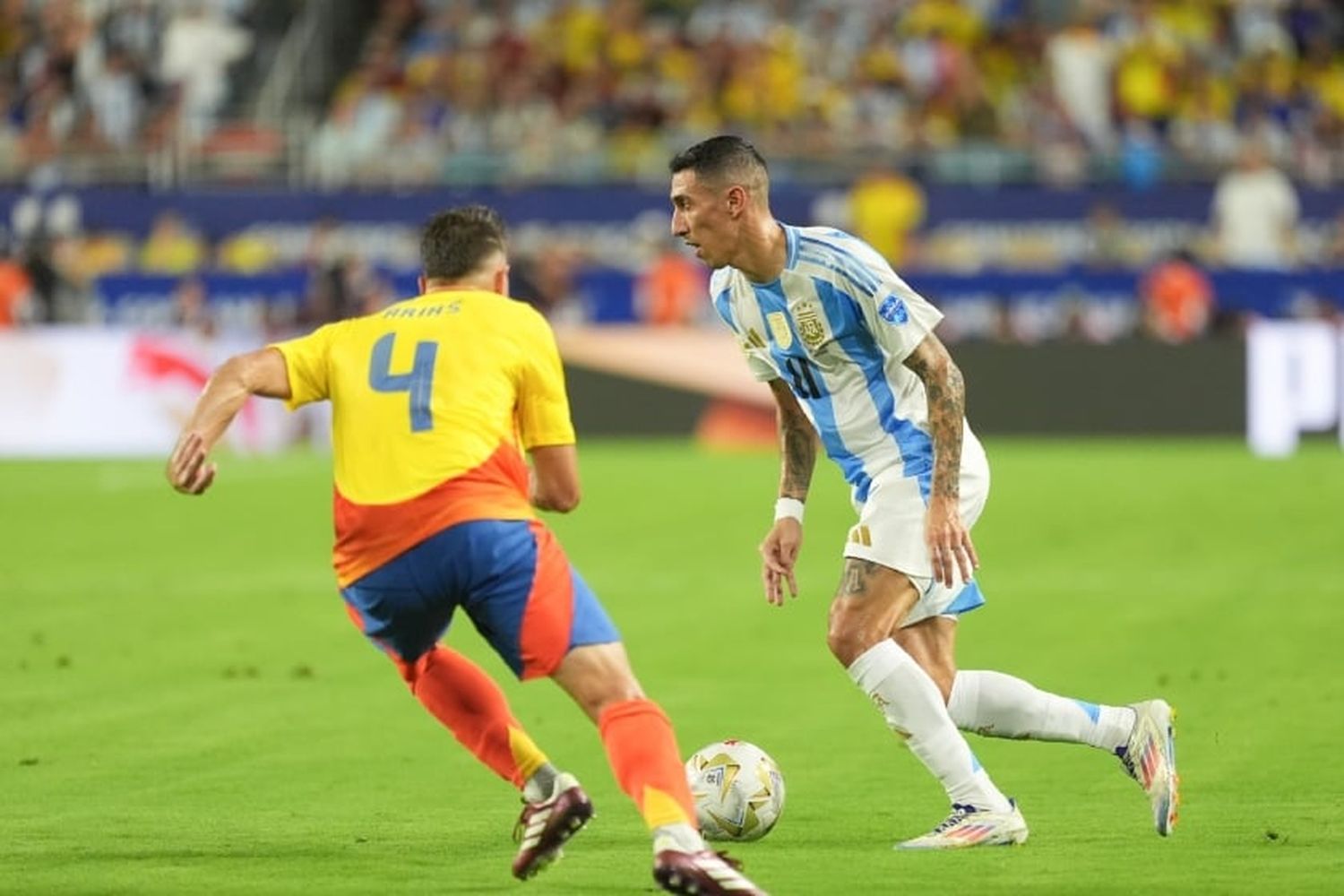 Bomba: Di María considera jugar un partido más con la Selección Argentina