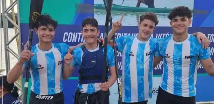 Canotaje: Tomás Taurizano es campeón sudamericano