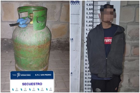 Le robó la garrafa a un anciano de 82 años: lo detuvo la policía