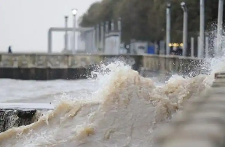 Sudestada: Alerta por crecida de hasta 1,80 metros del Río de la Plata 