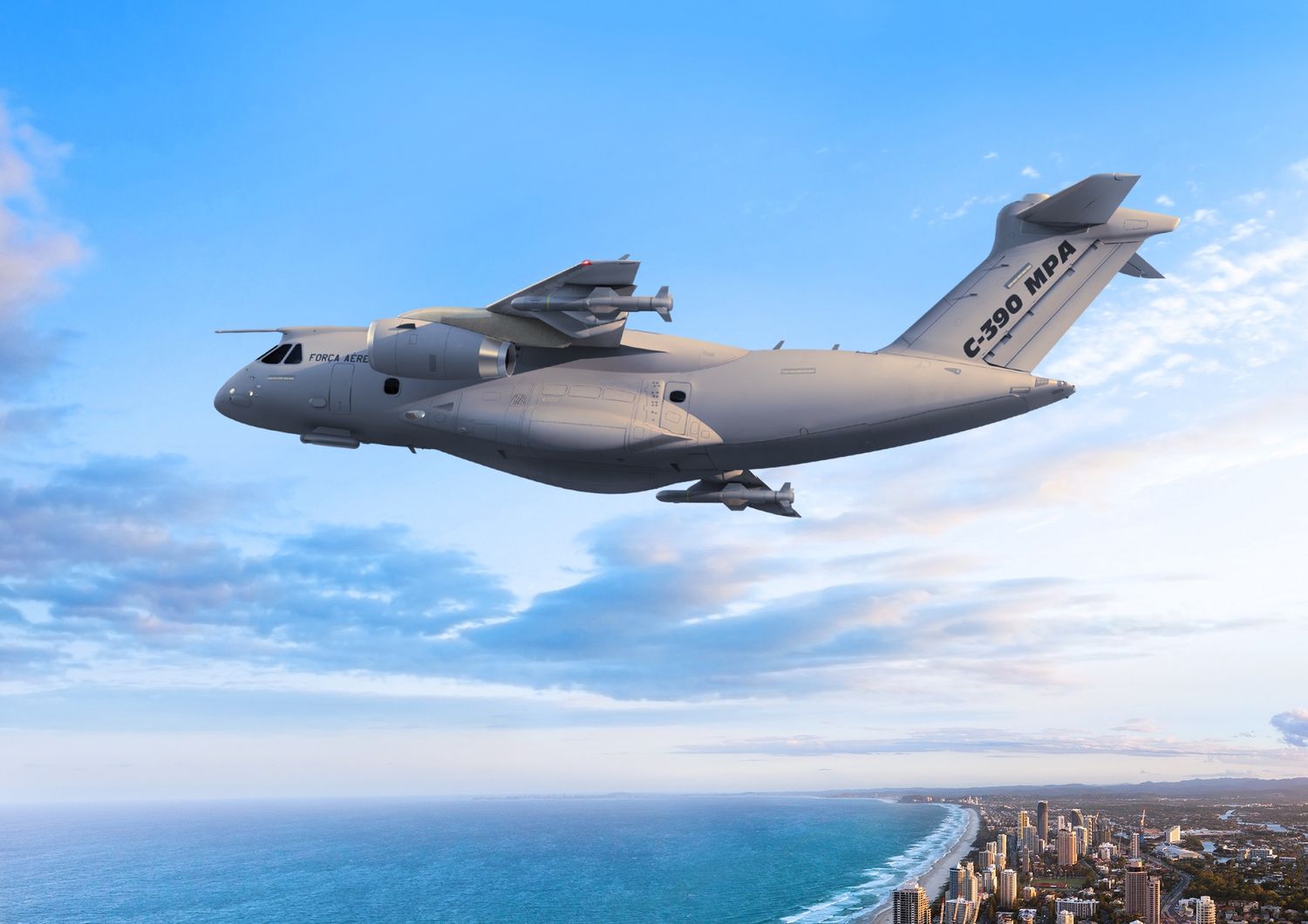 Brazilian Air Force and Embraer are studying the development of the C-390 Millennium as a special mission platform