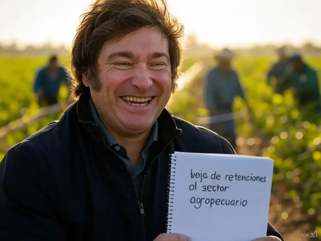 Milei sonrie, el campo espera. El sector agropecuario, beneficiado por el Gobierno