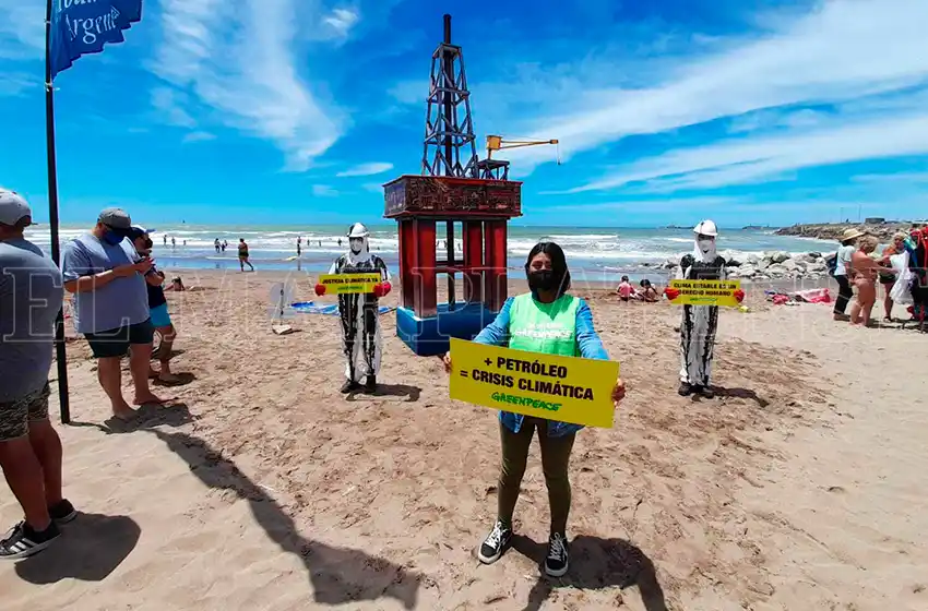 "No queremos que avance la frontera de petróleo en el Mar Argentino"