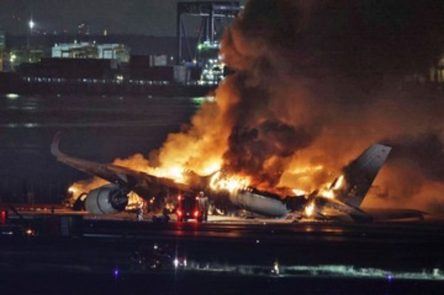 Incendio en al aeropuerto