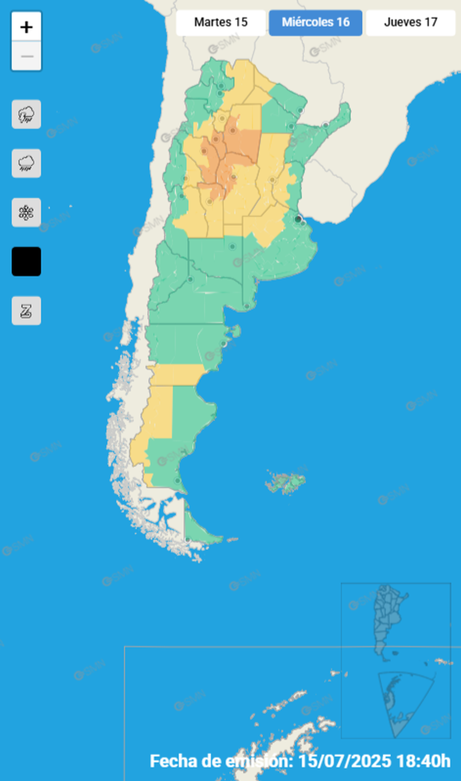 mapa vientos