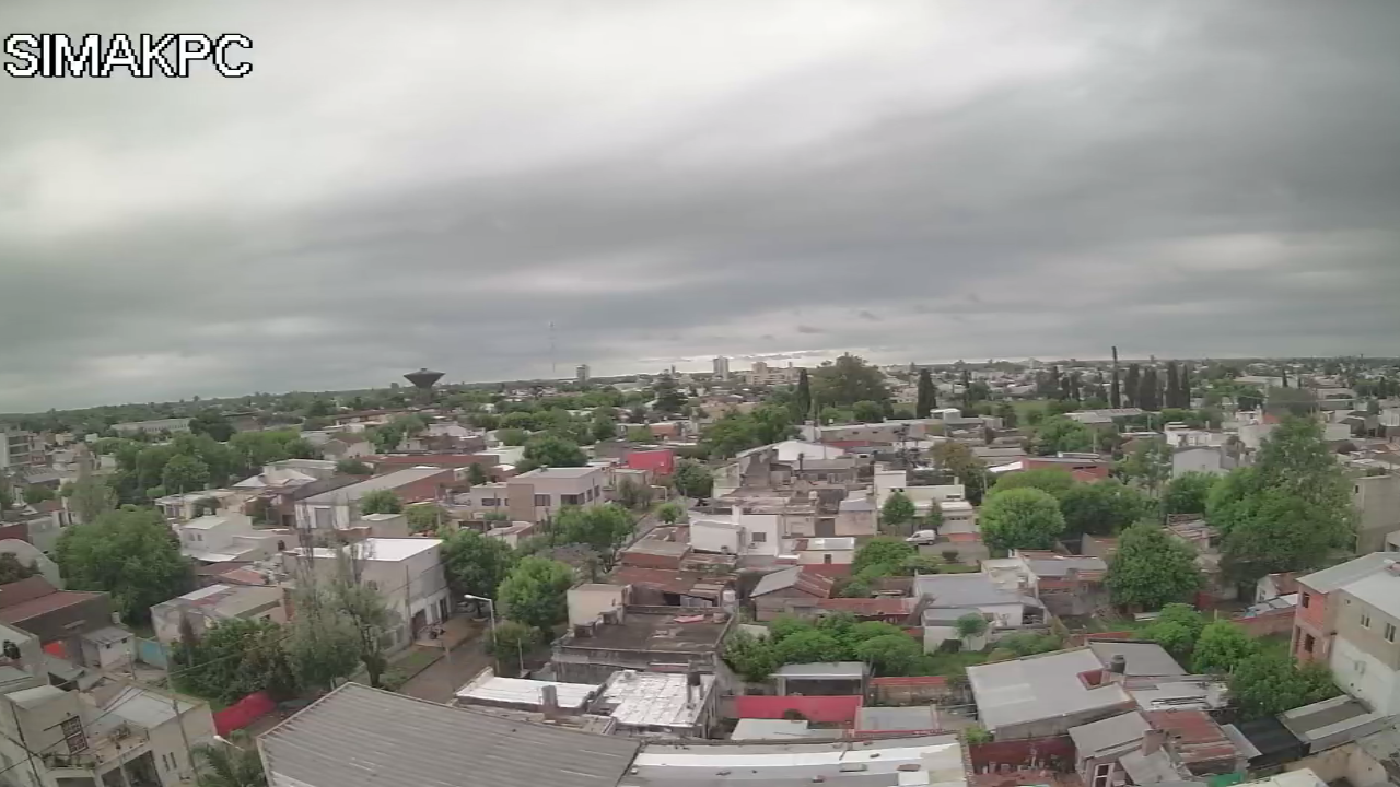 El cielo en San Pedro antes de las 9.00 de la mañana.