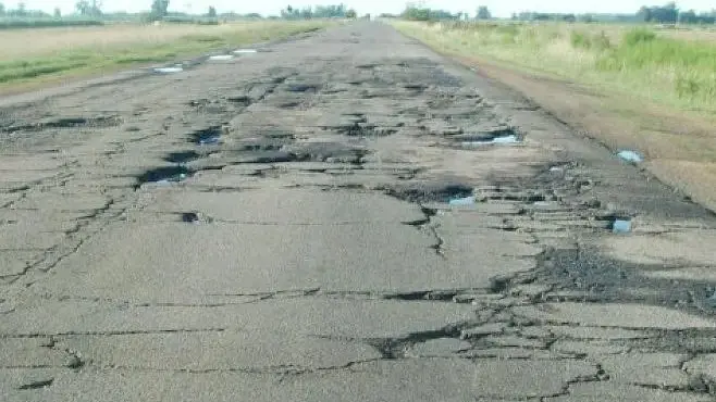 Informe expuso que la Ruta Nacional A015 está entre las más deterioradas del país