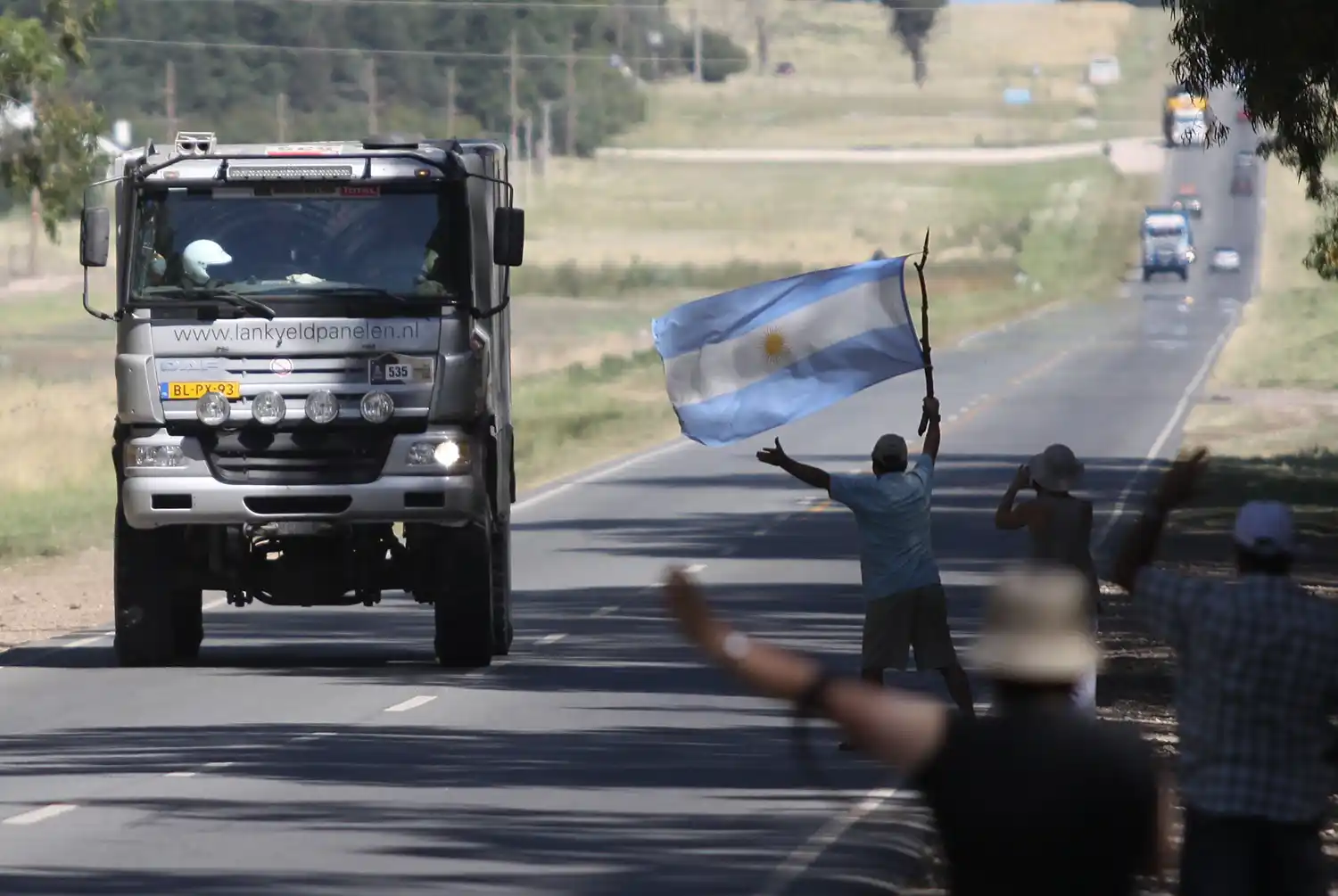 El inolvidable paso del Dakar por Tres Arroyos