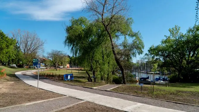 San Isidro: Posse inauguró el primer sector del parque público del puerto local