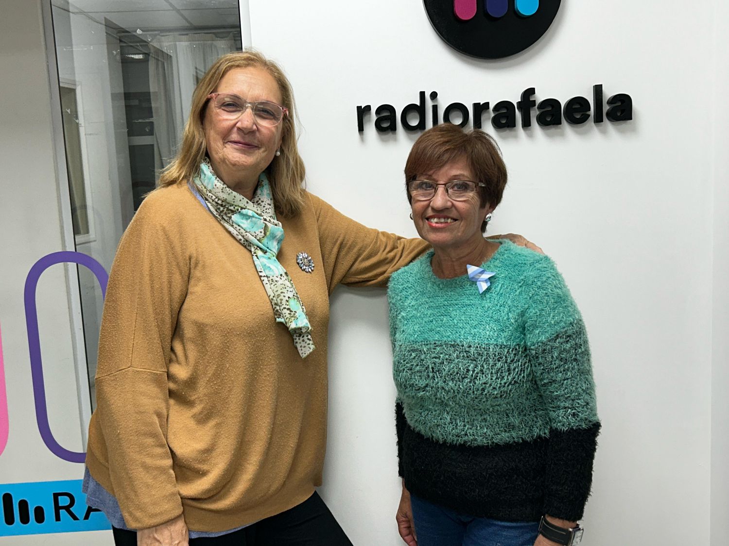 María Luisa Bava e Inés Sejo - Integrantes Centro Gallego de Rafaela y Departamento Castellanos Día de las letras gallegas en el Museo Histórico Municipal: ¿en qué consiste? - 1