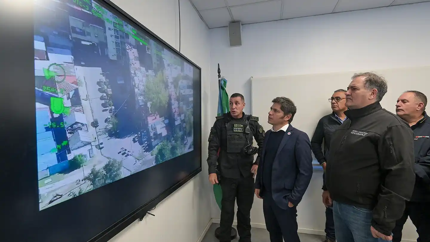 Kicillof y Alonso supervisaron un operativo