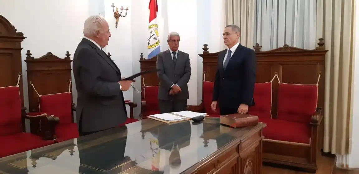 Marcelo Sain juró como director del Organismo de Investigaciones del MPA