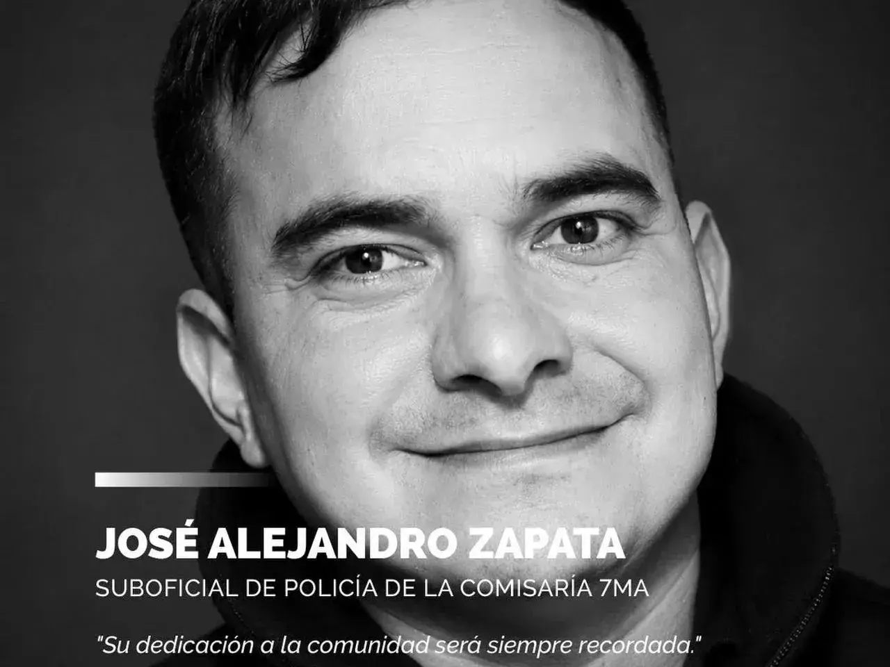 Conmoción en la Policía de Santa Fe por la muerte del suboficial José Alejandro Zapata