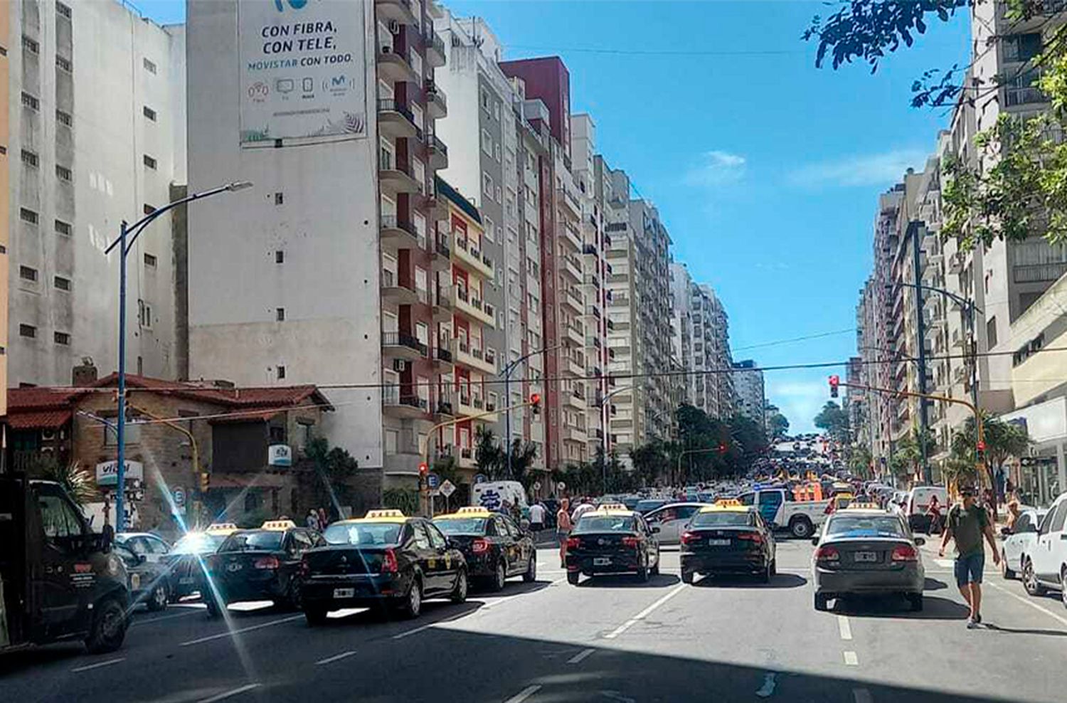 Mar del Plata sin taxis en plena temporada