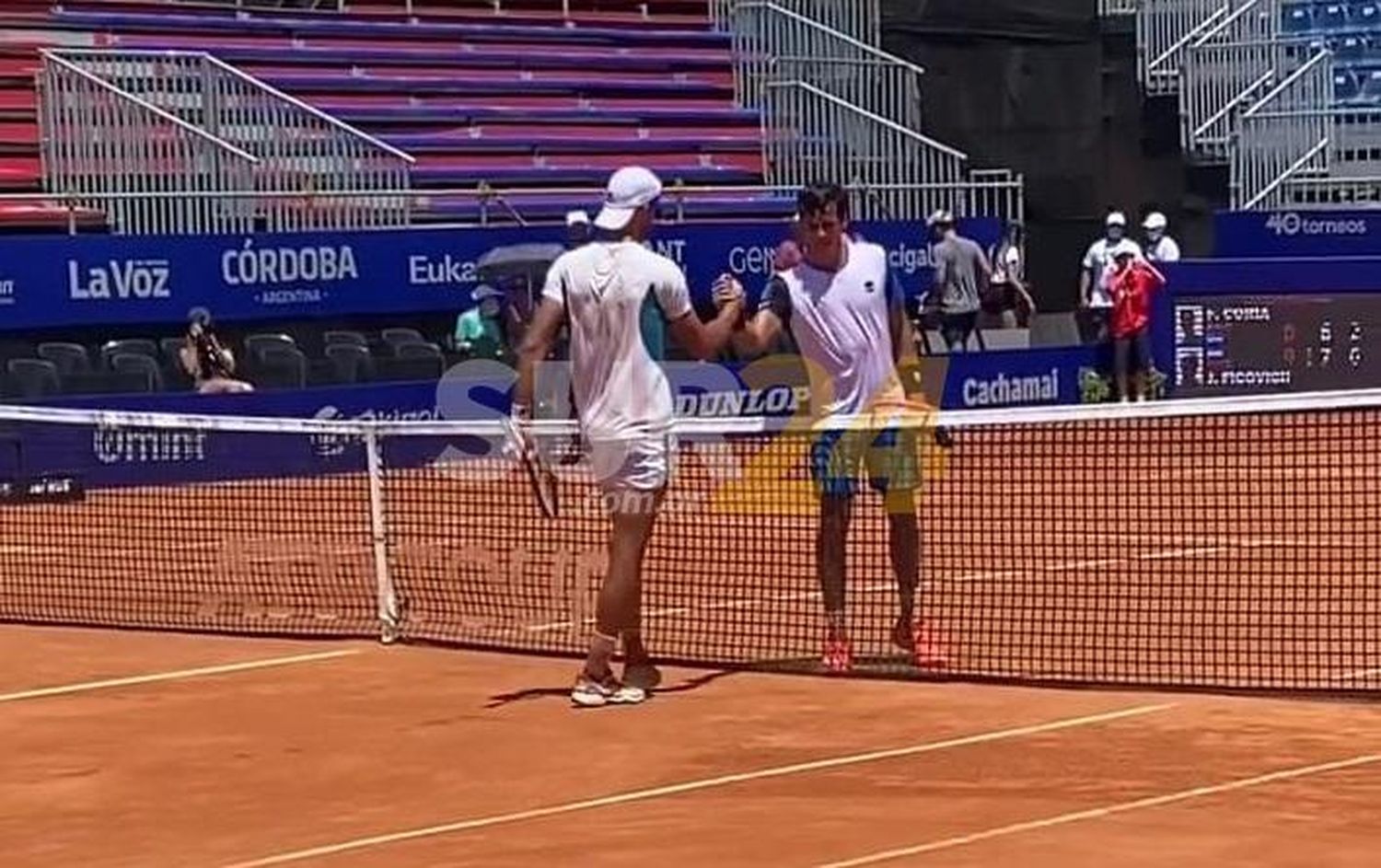 Duró poquito el Córdoba Open para Coria