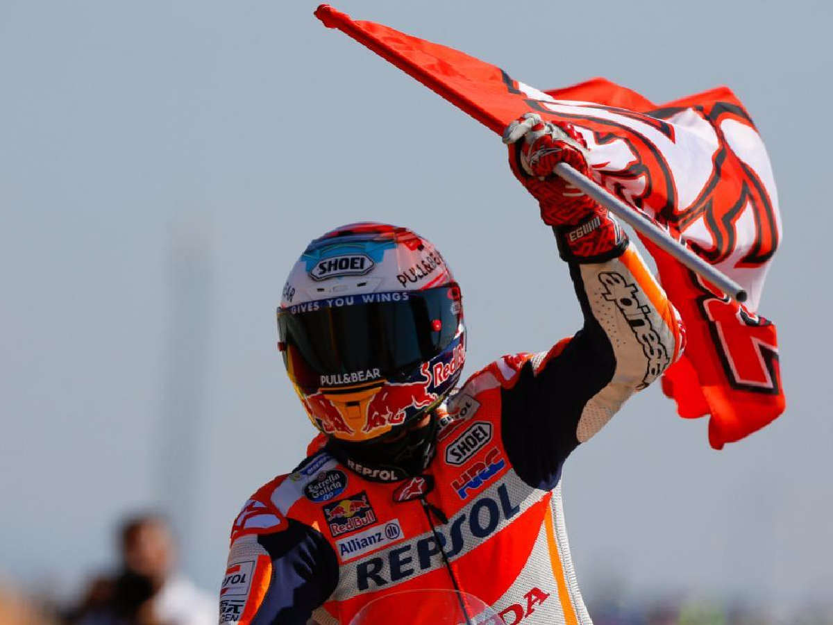 Márquez quedó sexto 