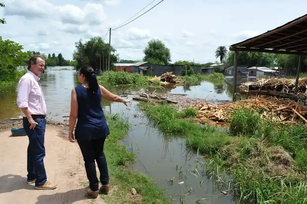 Bordet confirmó obras para Colón y otras ciudades afectadas 