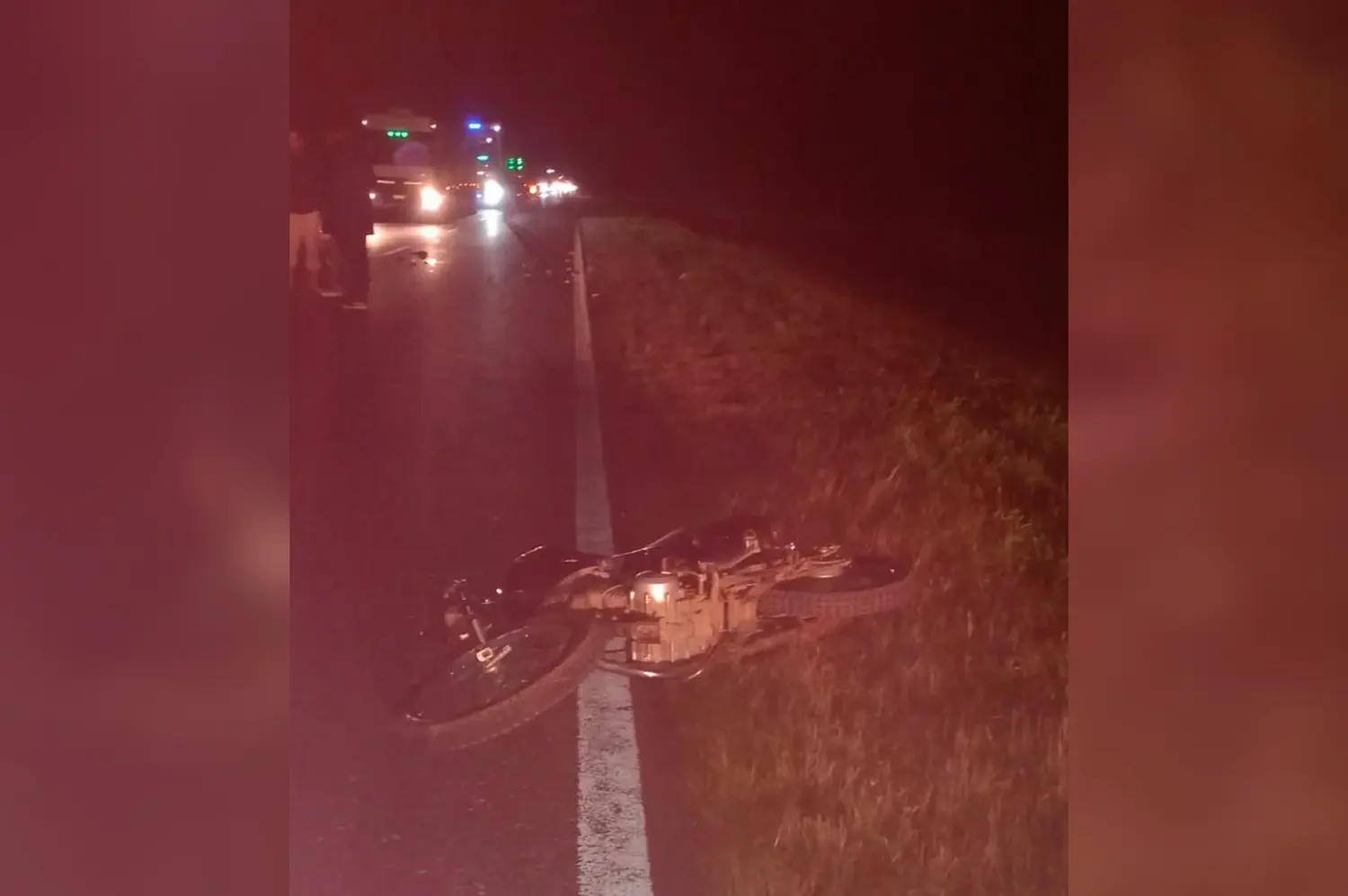 Murió un joven tras un accidente entre un camión y una moto en la Ruta 34, a la altura de Hersilia