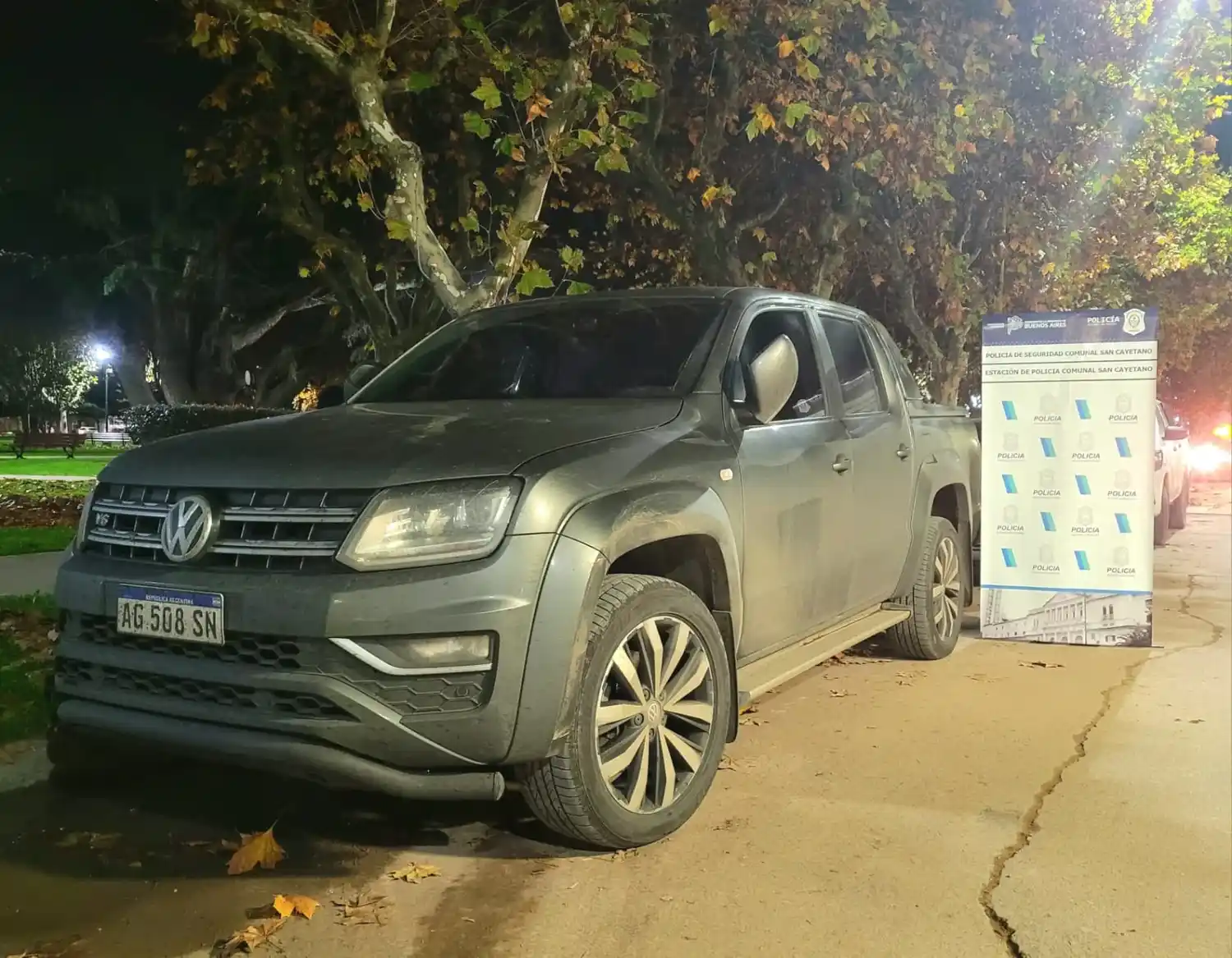Secuestraron en San Cayetano una camioneta requerida por la Justicia de Tres Arroyos