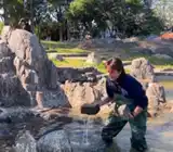 El Municipio compartió un video donde se trabajaba en el lugar