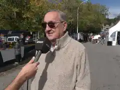 Lunghi recorrió las ferias y puntos turísticos en el inicio de Semana Santa