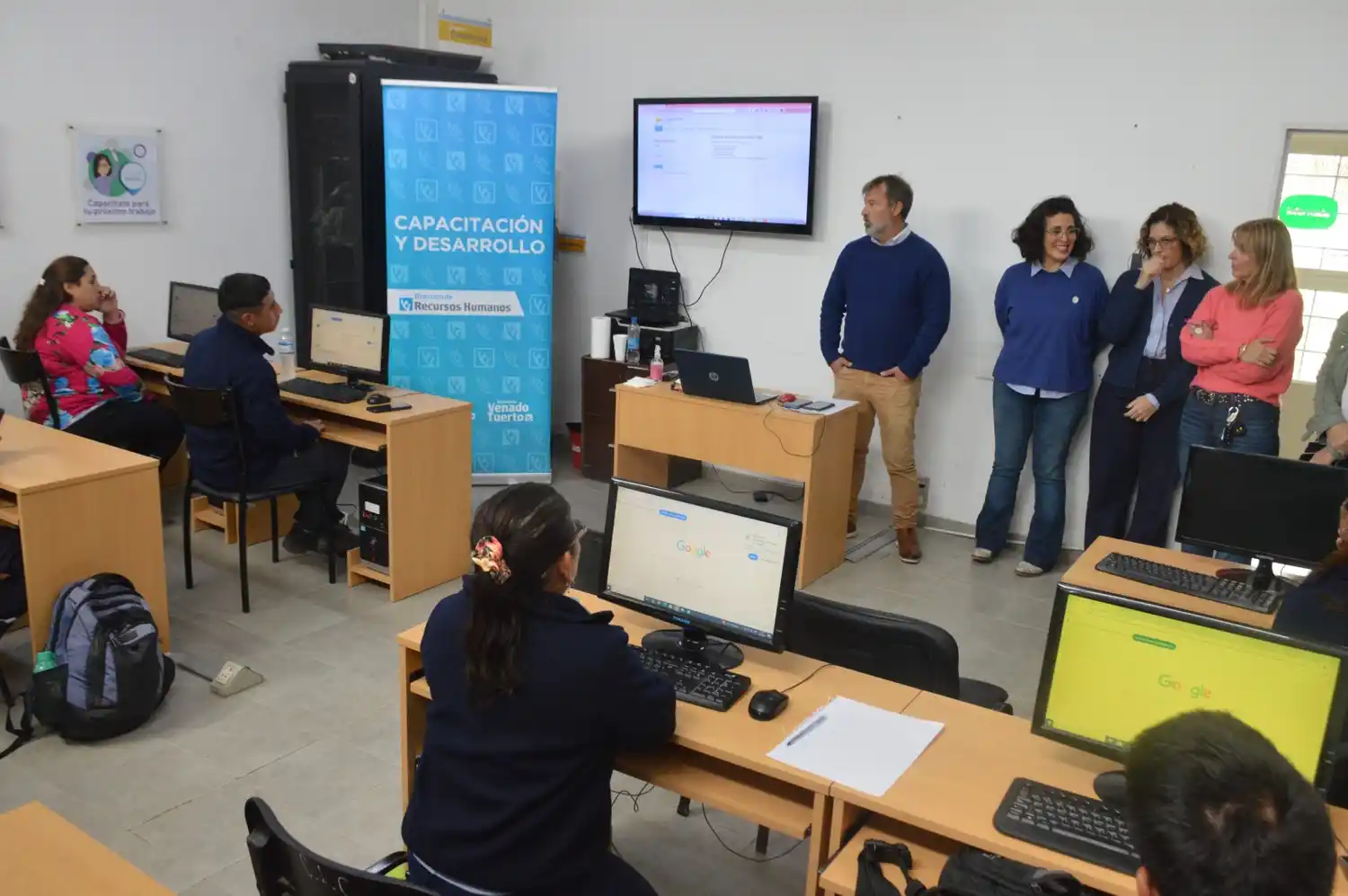 La capacitación fue definida como muy positiva.