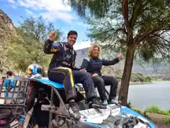 Karina Dobal terminó su actuación en el SARR con un podio