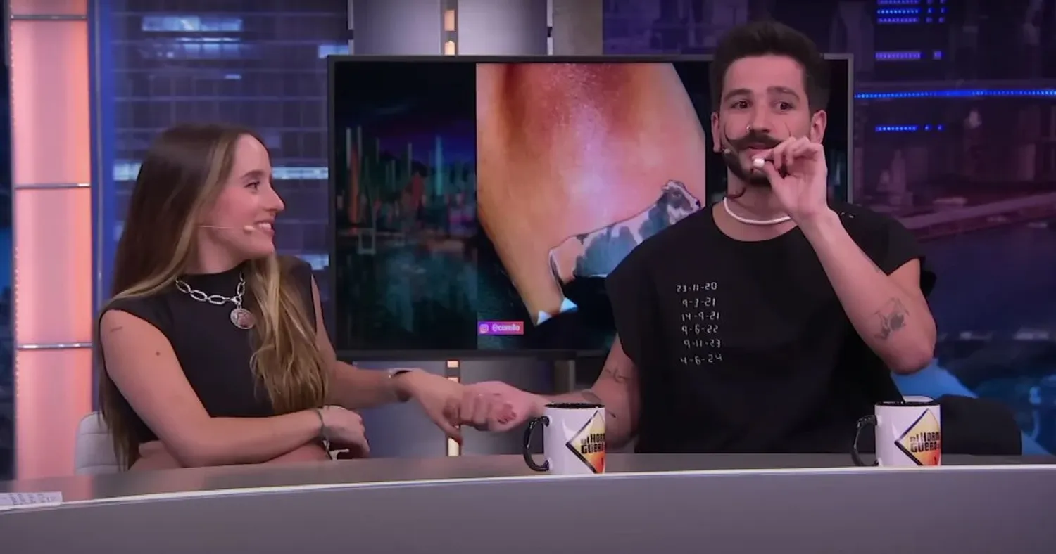 La pareja estuvo invitada en el programa español "El Hormiguero".