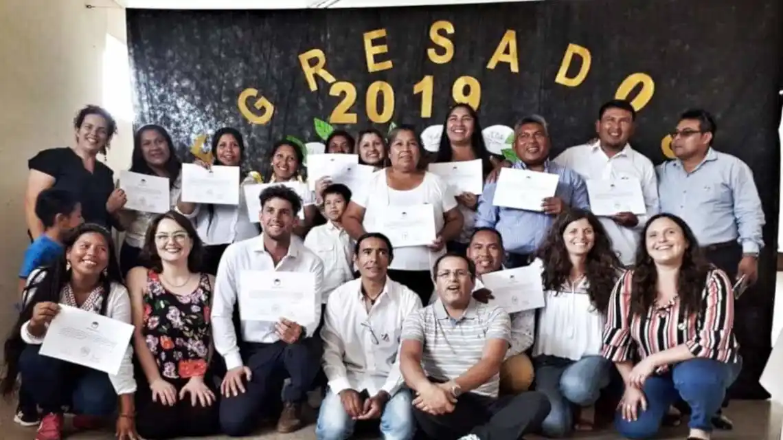 Entregaron certificados a egresados del curso de educadores interculturales